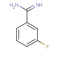 69491-64-1 3-fluorobenzenecarboximidamide chemical structure