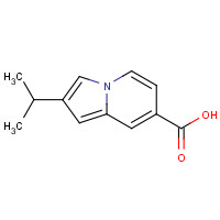 1180526-33-3 2-propan-2-ylindolizine-7-carboxylic acid chemical structure