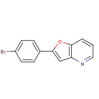 934328-77-5 2-(4-bromophenyl)furo[3,2-b]pyridine chemical structure