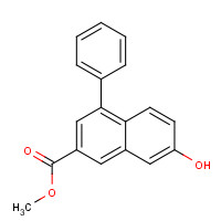 156152-25-9 methyl 7-hydroxy-4-phenylnaphthalene-2-carboxylate chemical structure