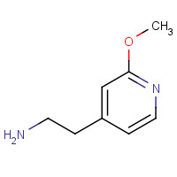 764708-27-2 2-(2-methoxypyridin-4-yl)ethanamine chemical structure