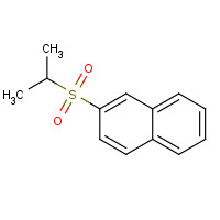 72176-73-9 2-propan-2-ylsulfonylnaphthalene chemical structure