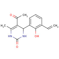 392314-89-5 5-acetyl-4-(3-ethenyl-2-hydroxyphenyl)-6-methyl-3,4-dihydro-1H-pyrimidin-2-one chemical structure