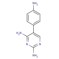 71552-29-9 5-(4-aminophenyl)pyrimidine-2,4-diamine chemical structure