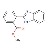 1780-94-5 methyl 2-(1H-benzimidazol-2-yl)benzoate chemical structure