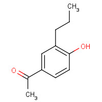 61270-28-8 1-(4-hydroxy-3-propylphenyl)ethanone chemical structure