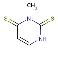 66819-95-2 3-methyl-1H-pyrimidine-2,4-dithione chemical structure