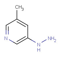 1035173-64-8 (5-methylpyridin-3-yl)hydrazine chemical structure