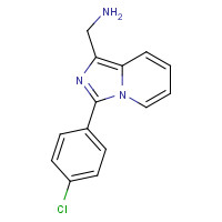 885276-35-7 [3-(4-chlorophenyl)imidazo[1,5-a]pyridin-1-yl]methanamine chemical structure
