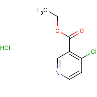 174496-99-2 ethyl 4-chloropyridine-3-carboxylate;hydrochloride chemical structure