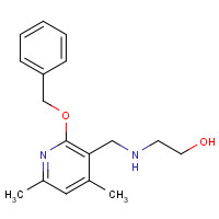 1616288-89-1 2-[(4,6-dimethyl-2-phenylmethoxypyridin-3-yl)methylamino]ethanol chemical structure