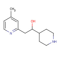 1038351-42-6 2-(4-methylpyridin-2-yl)-1-piperidin-4-ylethanol chemical structure