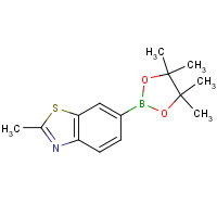 837392-69-5 2-methyl-6-(4,4,5,5-tetramethyl-1,3,2-dioxaborolan-2-yl)-1,3-benzothiazole chemical structure