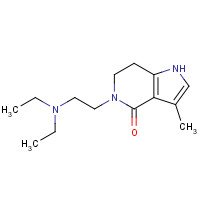945381-60-2 5-[2-(diethylamino)ethyl]-3-methyl-6,7-dihydro-1H-pyrrolo[3,2-c]pyridin-4-one chemical structure