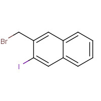 700866-18-8 2-(bromomethyl)-3-iodonaphthalene chemical structure