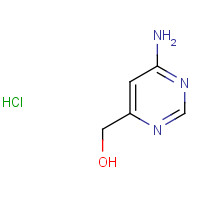 1365991-89-4 (6-aminopyrimidin-4-yl)methanol;hydrochloride chemical structure