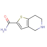 1013210-86-0 4,5,6,7-tetrahydrothieno[3,2-c]pyridine-2-carboxamide chemical structure