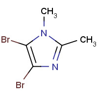 16954-05-5 4,5-dibromo-1,2-dimethylimidazole chemical structure