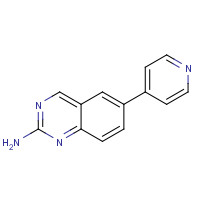 1008505-37-0 6-pyridin-4-ylquinazolin-2-amine chemical structure