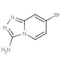 1019918-41-2 7-bromo-[1,2,4]triazolo[4,3-a]pyridin-3-amine chemical structure