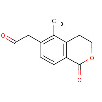 1374572-74-3 2-(5-methyl-1-oxo-3,4-dihydroisochromen-6-yl)acetaldehyde chemical structure