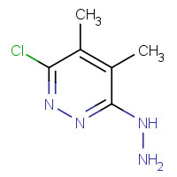 23130-84-9 (6-chloro-4,5-dimethylpyridazin-3-yl)hydrazine chemical structure