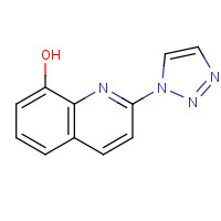 648896-34-8 2-(triazol-1-yl)quinolin-8-ol chemical structure