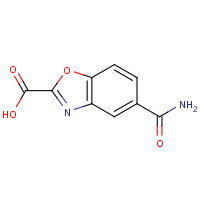 1227406-91-8 5-carbamoyl-1,3-benzoxazole-2-carboxylic acid chemical structure