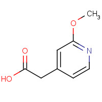 464152-38-3 2-(2-methoxypyridin-4-yl)acetic acid chemical structure