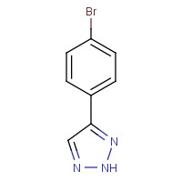 5301-98-4 4-(4-bromophenyl)-2H-triazole chemical structure