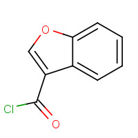111964-21-7 1-benzofuran-3-carbonyl chloride chemical structure