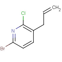 1142191-82-9 6-bromo-2-chloro-3-prop-2-enylpyridine chemical structure