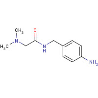 925920-83-8 N-[(4-aminophenyl)methyl]-2-(dimethylamino)acetamide chemical structure