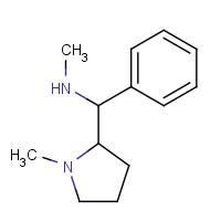 144287-36-5 N-methyl-1-(1-methylpyrrolidin-2-yl)-1-phenylmethanamine chemical structure