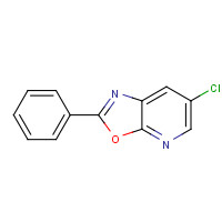 52334-24-4 6-chloro-2-phenyl-[1,3]oxazolo[5,4-b]pyridine chemical structure