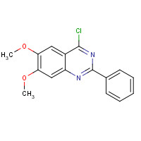 221697-86-5 4-chloro-6,7-dimethoxy-2-phenylquinazoline chemical structure