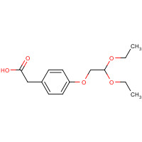 142935-69-1 2-[4-(2,2-diethoxyethoxy)phenyl]acetic acid chemical structure