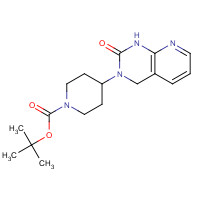 885609-39-2 tert-butyl 4-(2-oxo-1,4-dihydropyrido[2,3-d]pyrimidin-3-yl)piperidine-1-carboxylate chemical structure