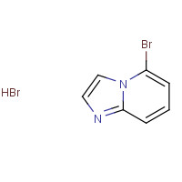 603301-13-9 5-bromoimidazo[1,2-a]pyridine;hydrobromide chemical structure