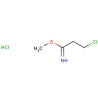 21367-88-4 methyl 3-chloropropanimidate;hydrochloride chemical structure