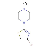 919352-66-2 4-bromo-2-(4-methylpiperazin-1-yl)-1,3-thiazole chemical structure