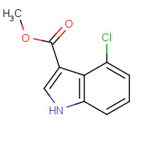 101909-42-6 methyl 4-chloro-1H-indole-3-carboxylate chemical structure