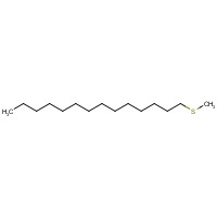7289-45-4 1-methylsulfanyltetradecane chemical structure