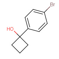 19936-14-2 1-(4-bromophenyl)cyclobutan-1-ol chemical structure