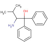 57728-40-2 2-amino-3-methyl-1,1-diphenylbutan-1-ol chemical structure