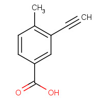 1001203-03-7 3-ethynyl-4-methylbenzoic acid chemical structure