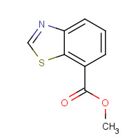 1038509-28-2 methyl 1,3-benzothiazole-7-carboxylate chemical structure