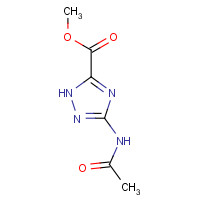 199291-94-6 methyl 3-acetamido-1H-1,2,4-triazole-5-carboxylate chemical structure