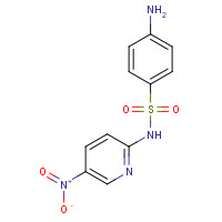39588-36-8 4-amino-N-(5-nitropyridin-2-yl)benzenesulfonamide chemical structure