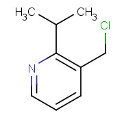 194151-95-6 3-(chloromethyl)-2-propan-2-ylpyridine chemical structure
